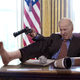 Image for article titled Biden Shoots Self In Foot In Hopes Of Getting Discharged From Presidency